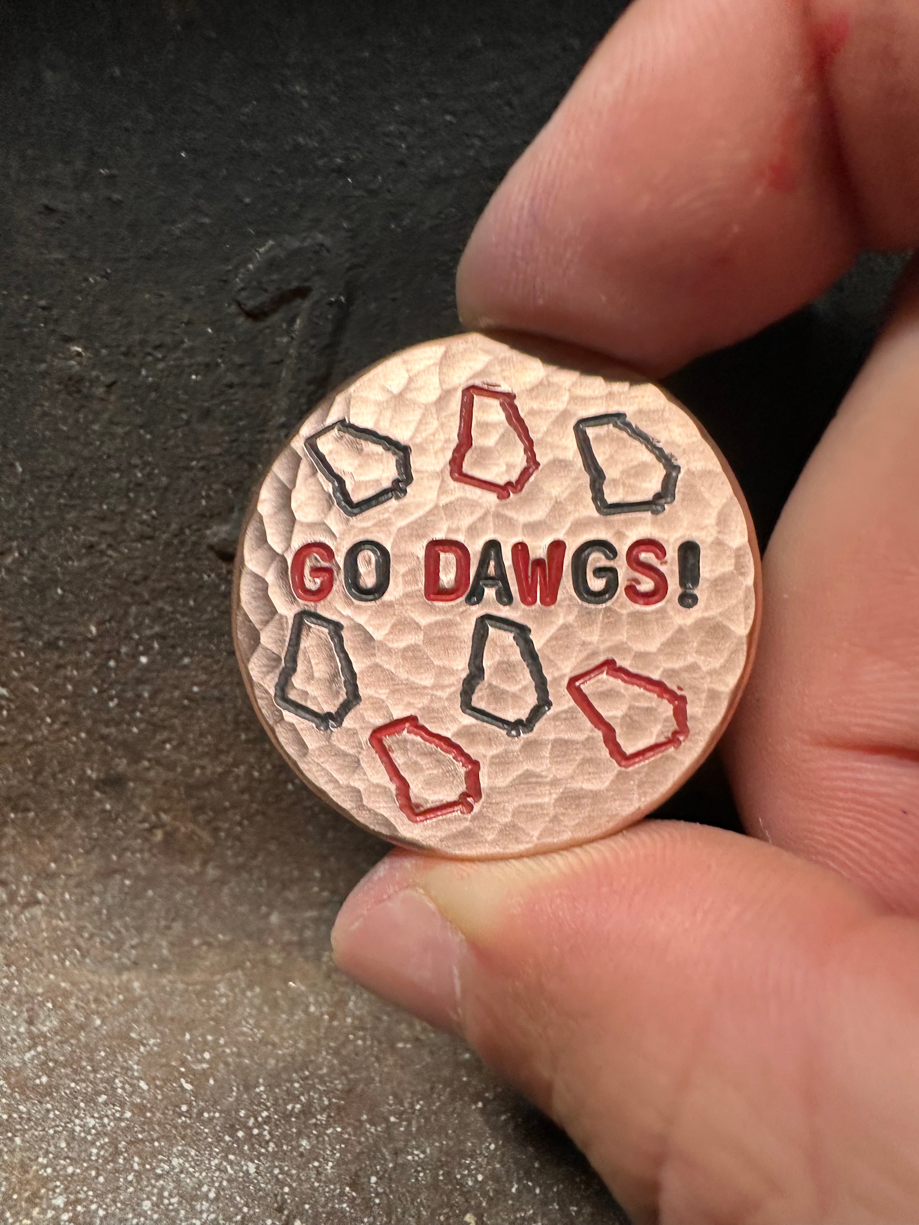 Custom Copper Ball Marker