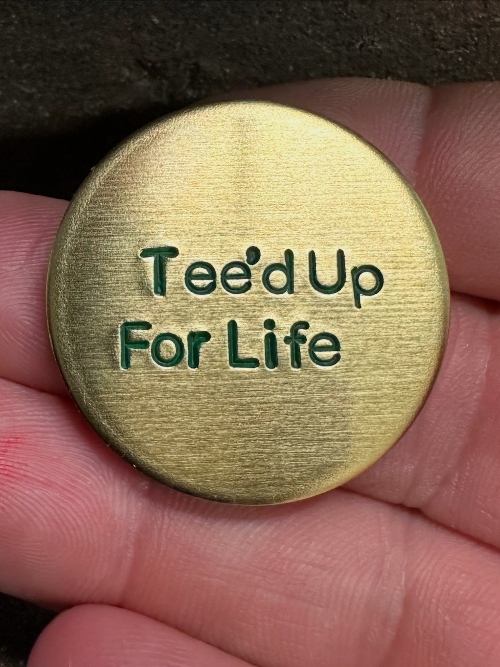 Custom Brass Ball Marker