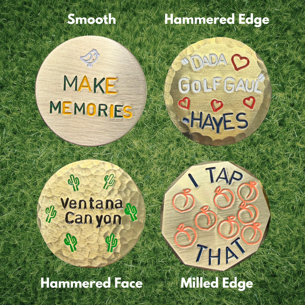 Custom Brass Ball Marker