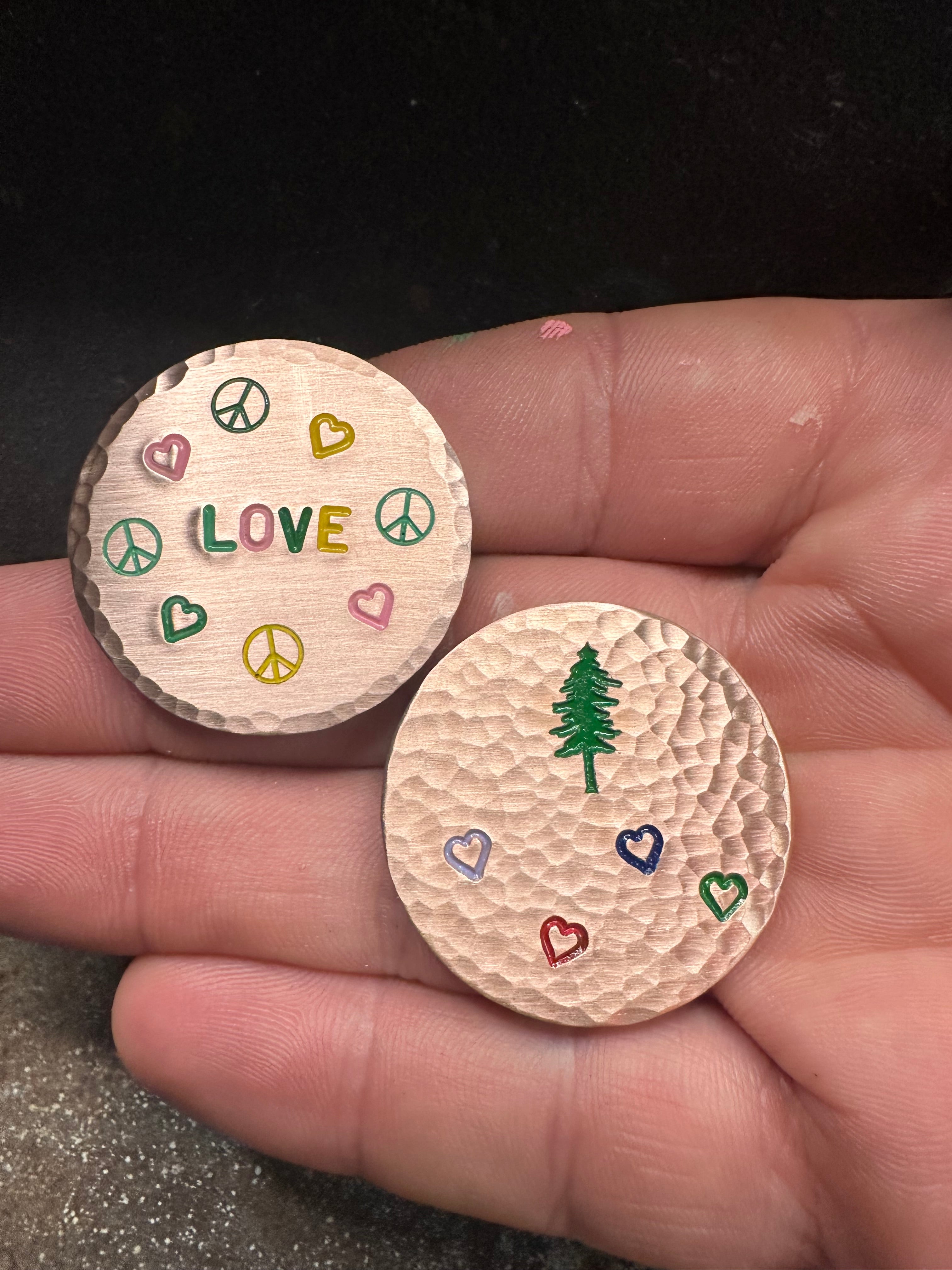 Custom Copper Ball Marker