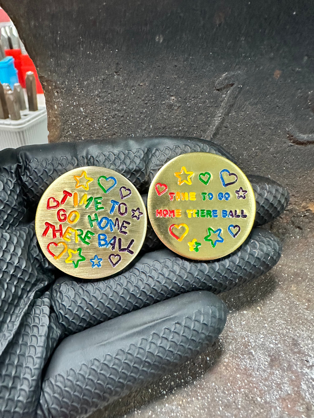 Custom Brass Ball Marker